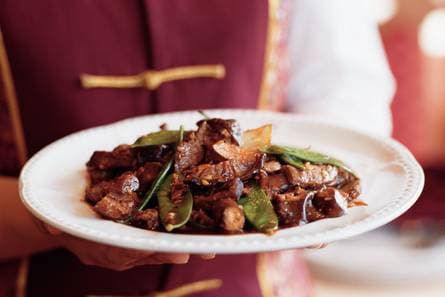 Ossenhaas uit de wok