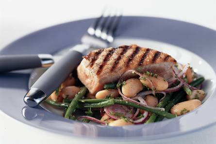 Bonensalade met tonijn