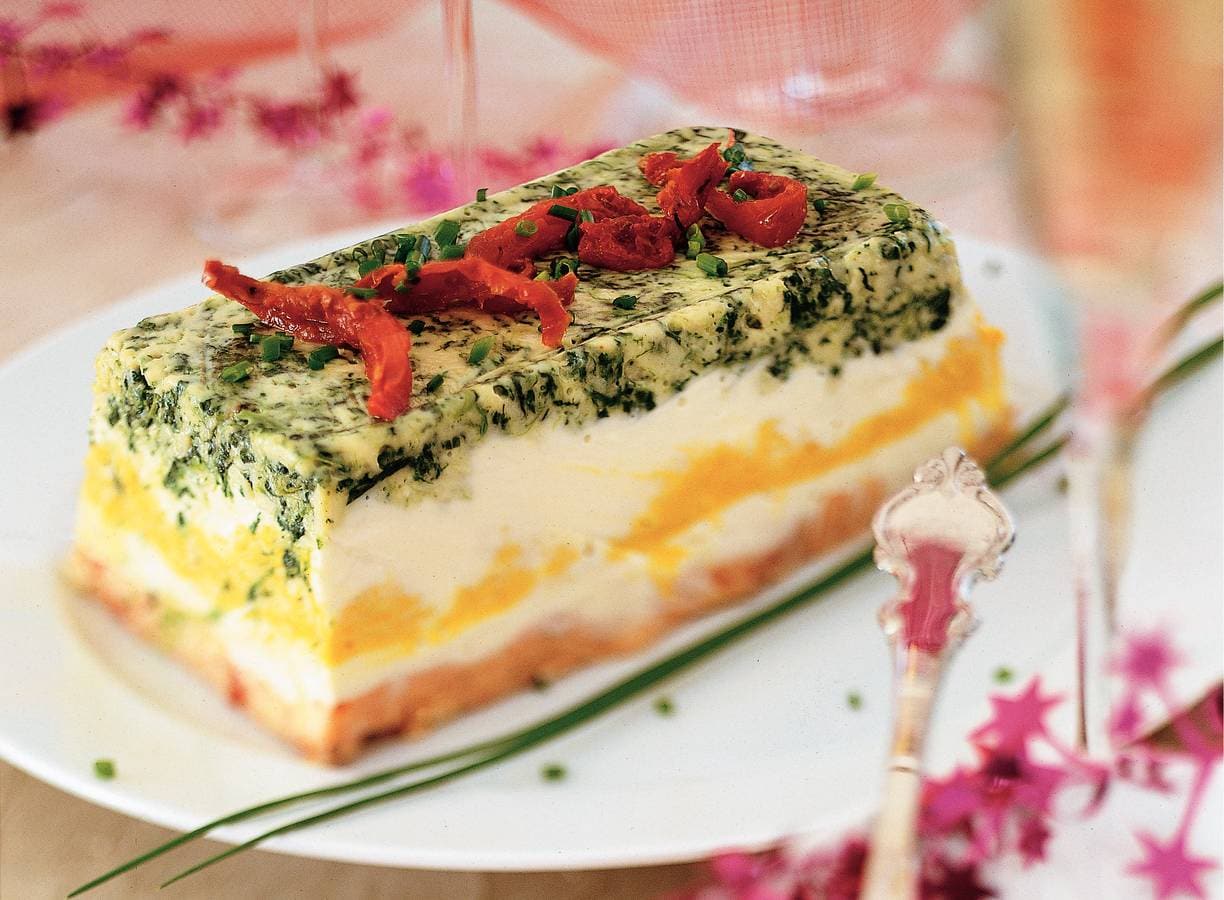 Eierterrine met geitenkaas