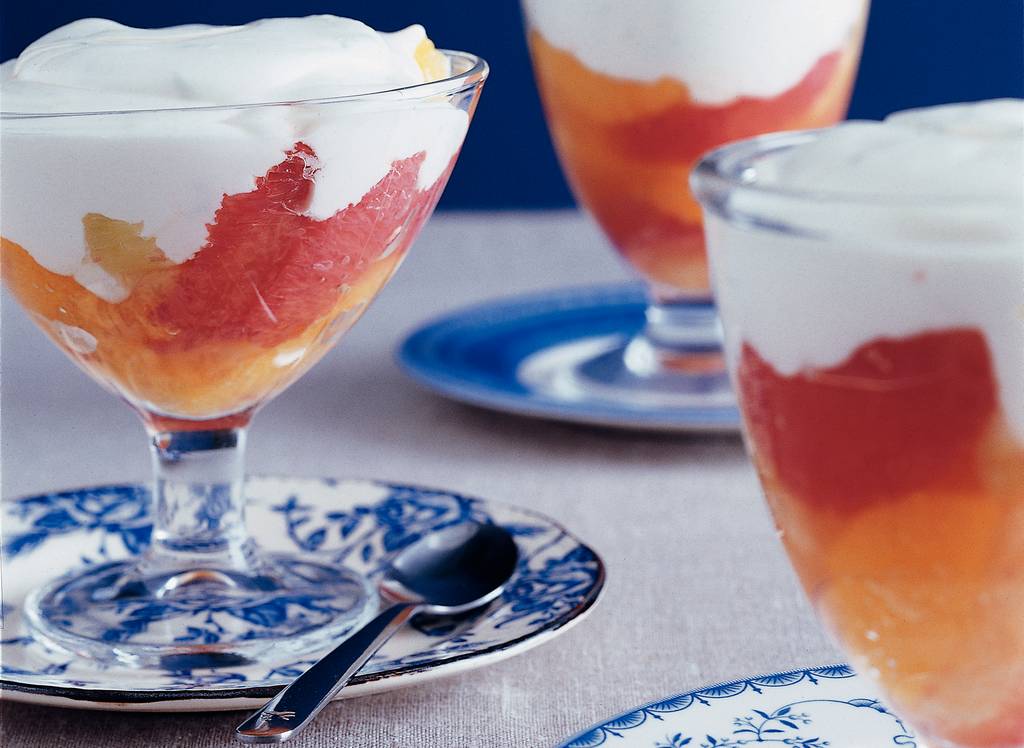 Citrussalade met yoghurtroom - Albert Heijn
