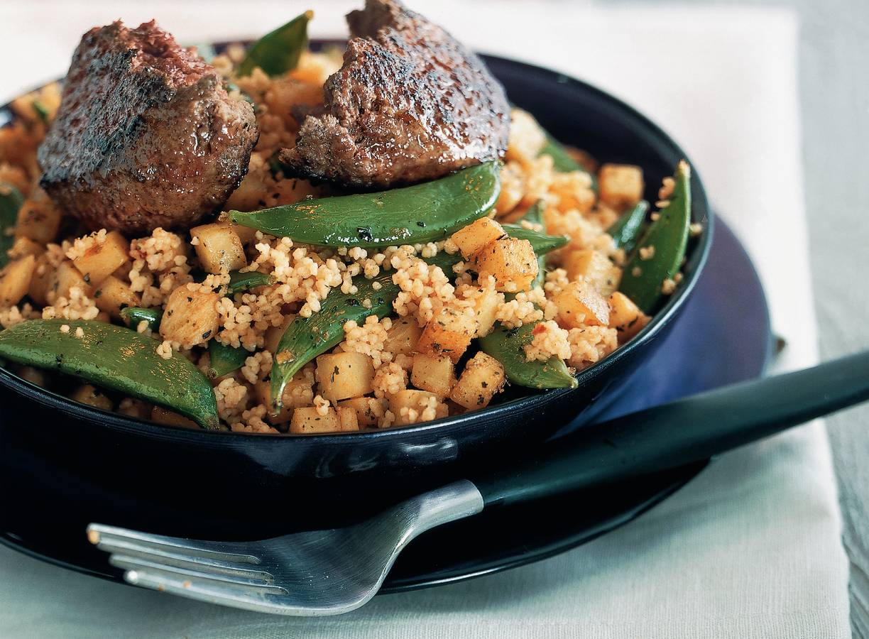 Couscous met koolraap