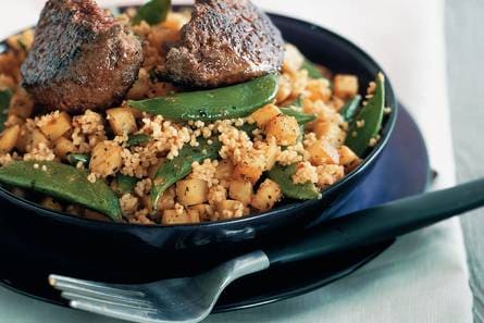 Couscous met koolraap