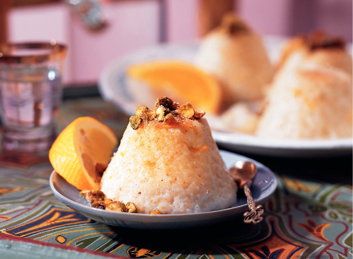 Vanillerijstpudding