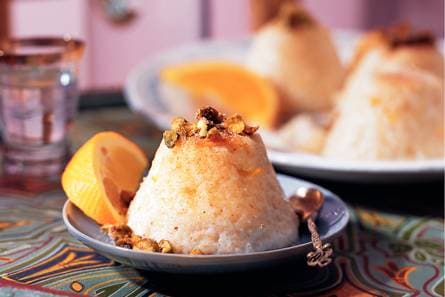 Vanillerijstpudding