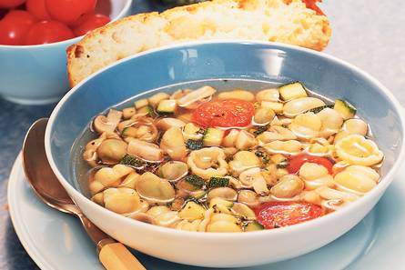 Zomerse minestronesoep