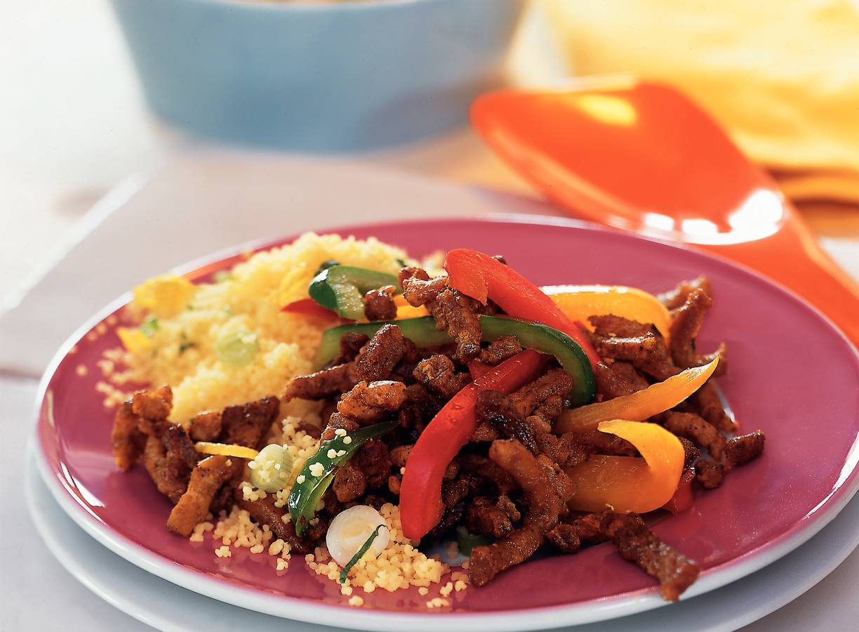 Couscous met shoarma