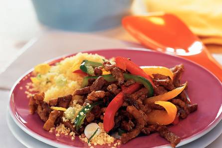Couscous met shoarma