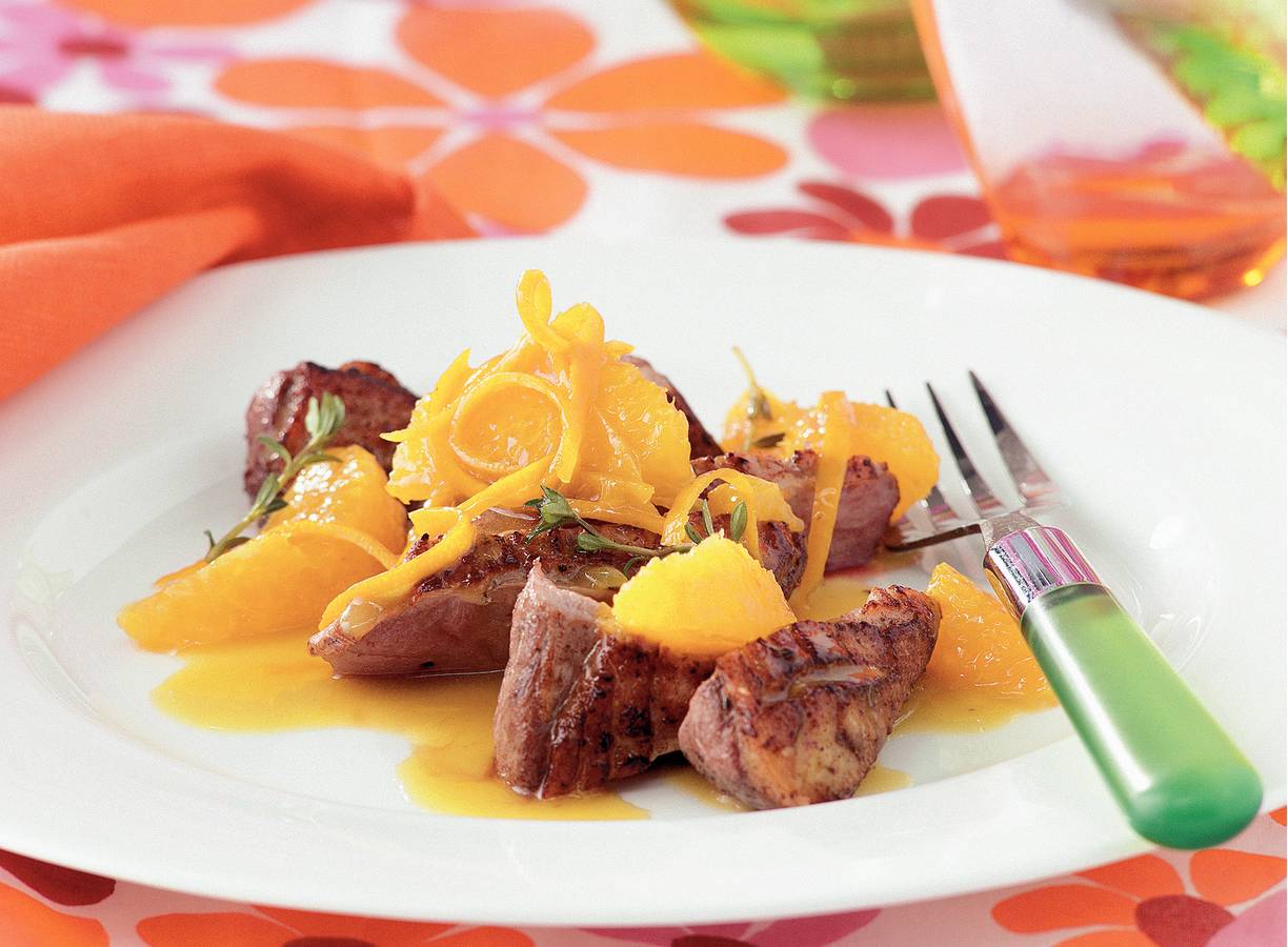 Canard à l'orange