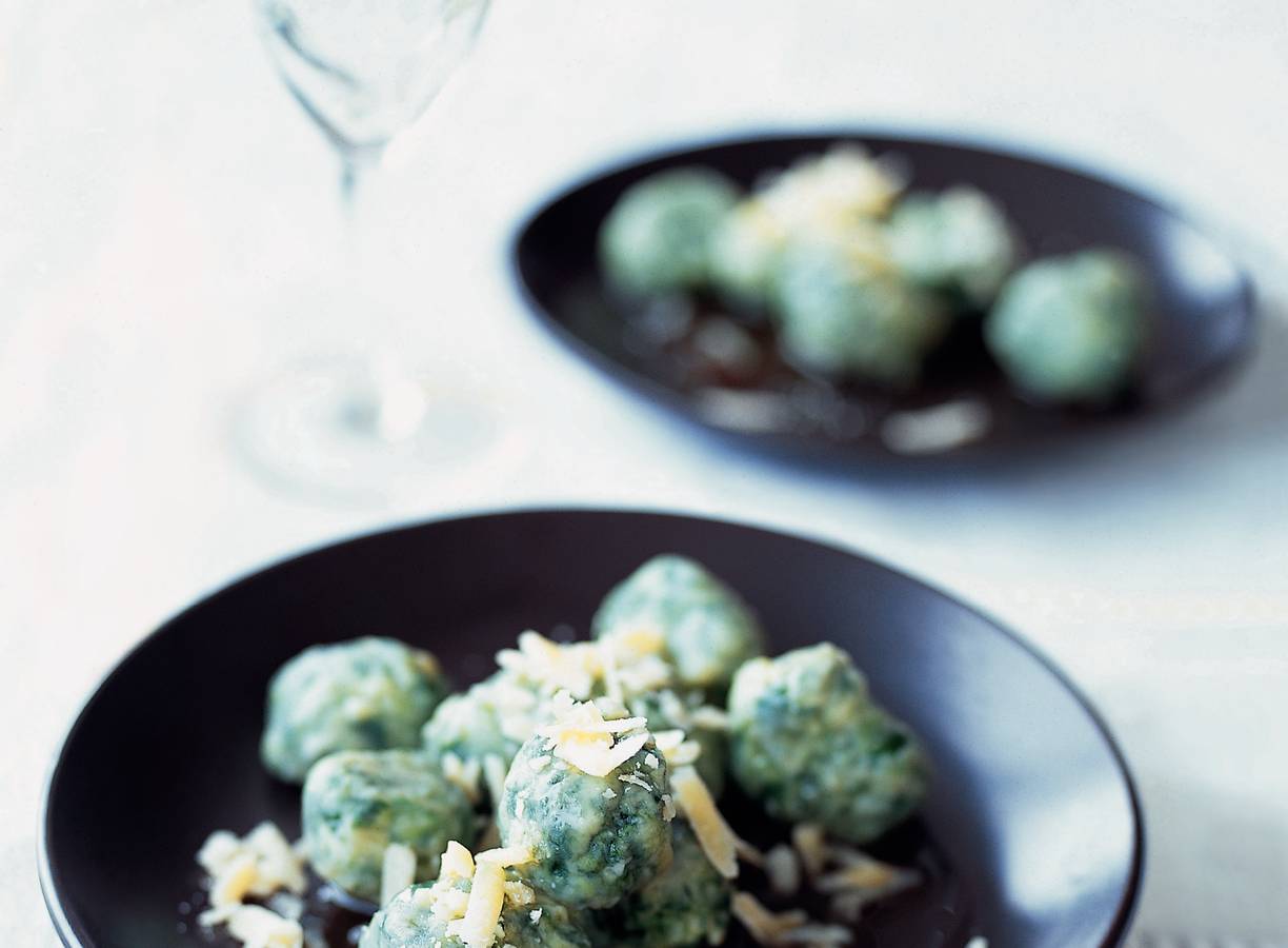 Gnocchi met spinazie