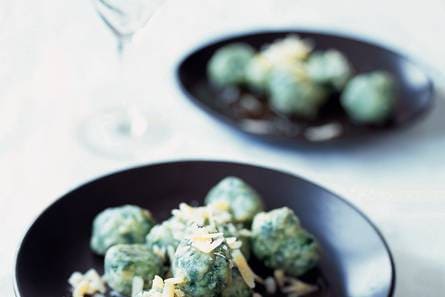 Gnocchi met spinazie