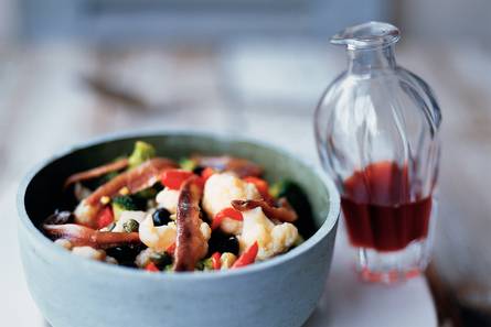 Bloemkoolsalade met ansjovis