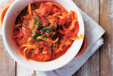 Peperonata (gestoofde paprika)