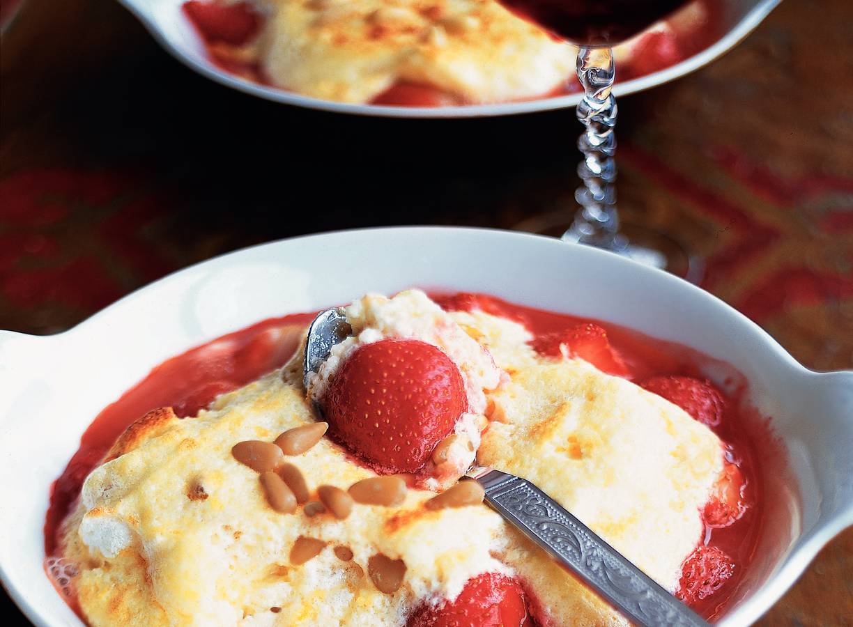 Ricotta-aardbeientoetje