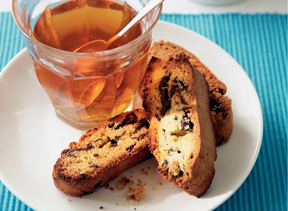 Dubbelgebakken chocoladekoekjes