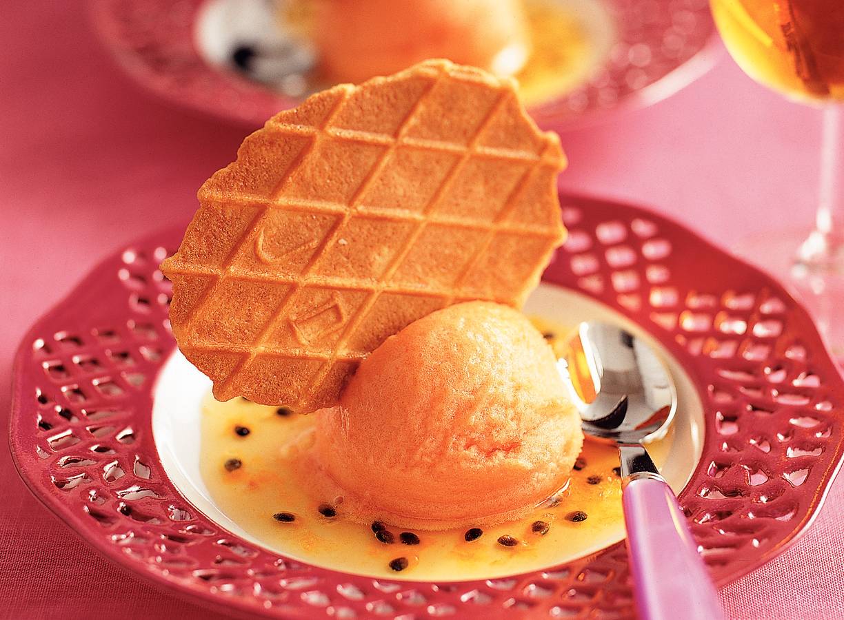 Passievruchtdessert