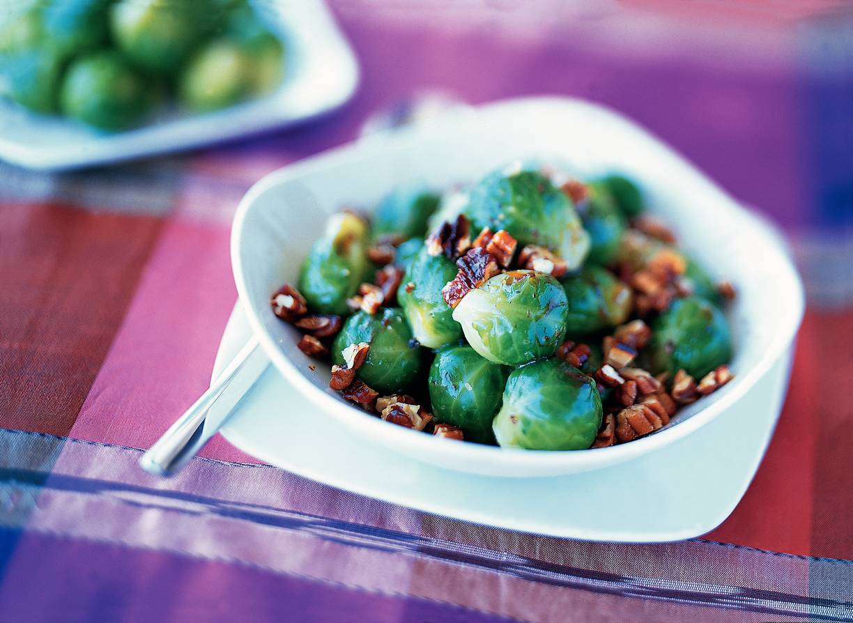 Spruitjes met notenboter