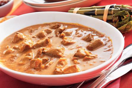 Rendang itik - rendang met eend