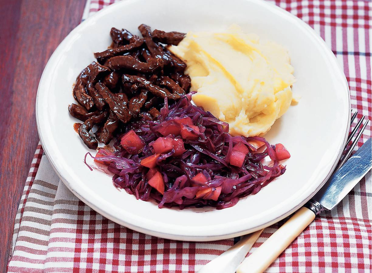 Tartaarsteak met pofaardappels