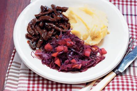 Tartaarsteak met pofaardappels