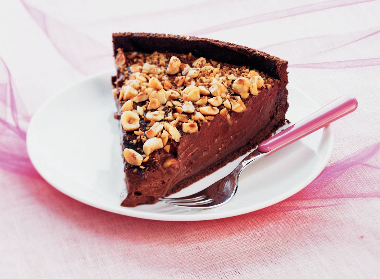 Chocoladetruffeltaart