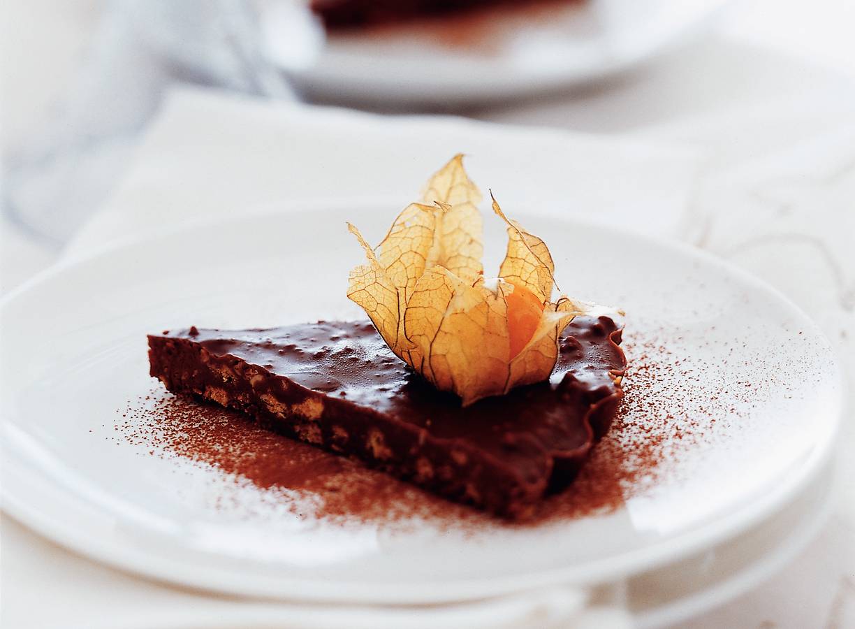 Chocoladepuntjes met Kaapse goudbes