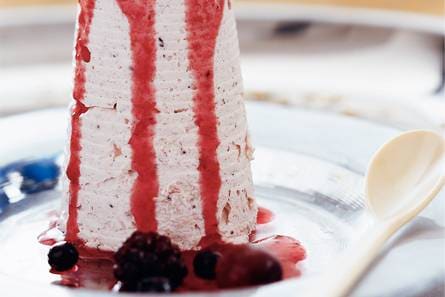 Bosvruchtenparfait