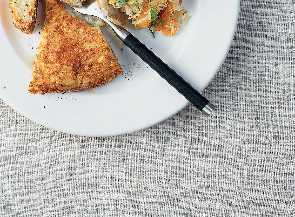Rösti met zuurkool