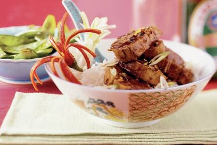 Varkenshaasje met zoetzure saus