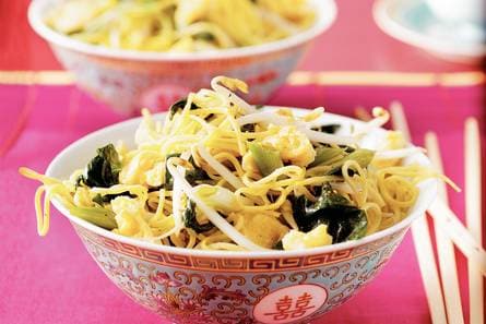Roerei met mie