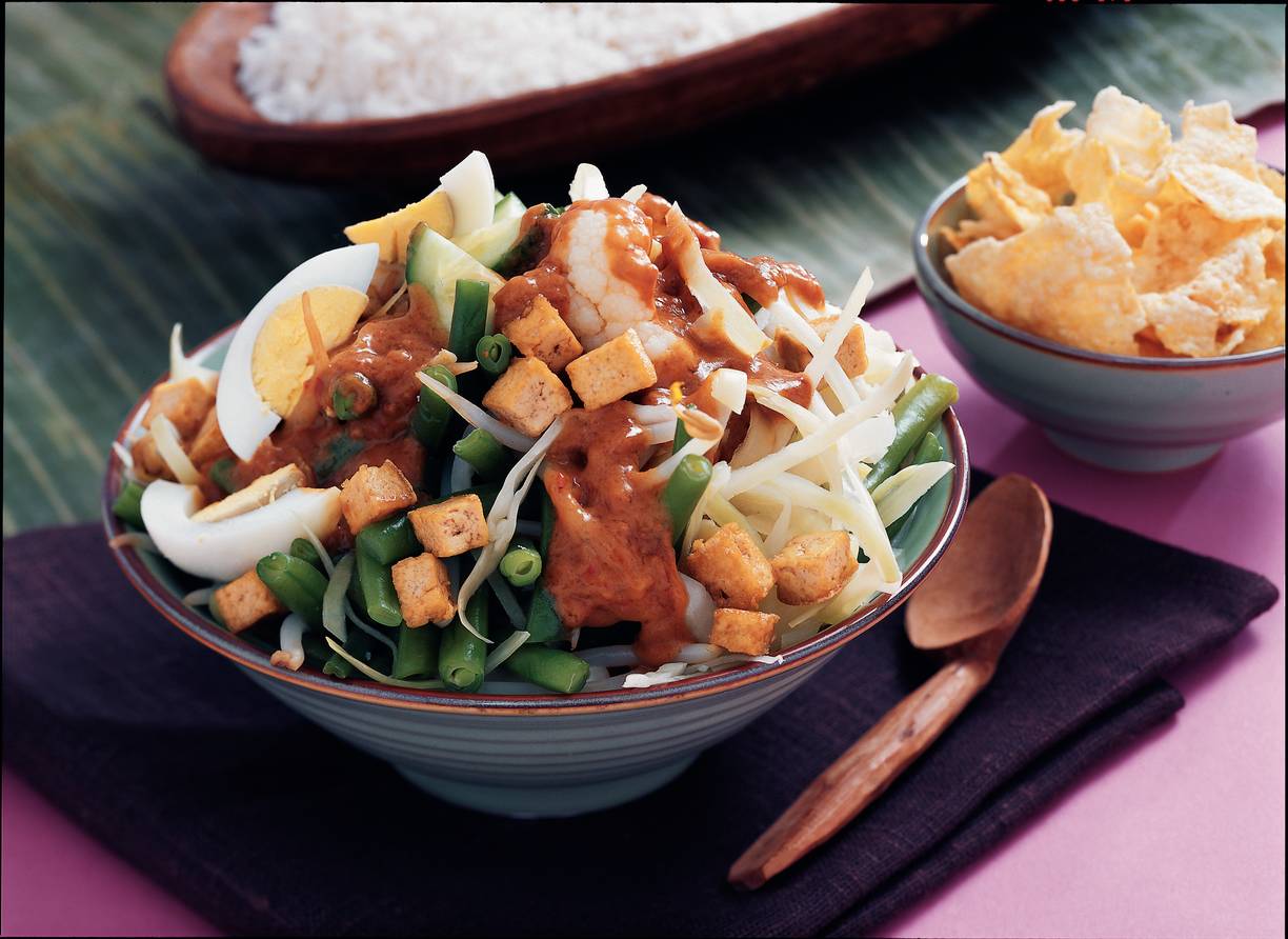 Gado-gado met tofu