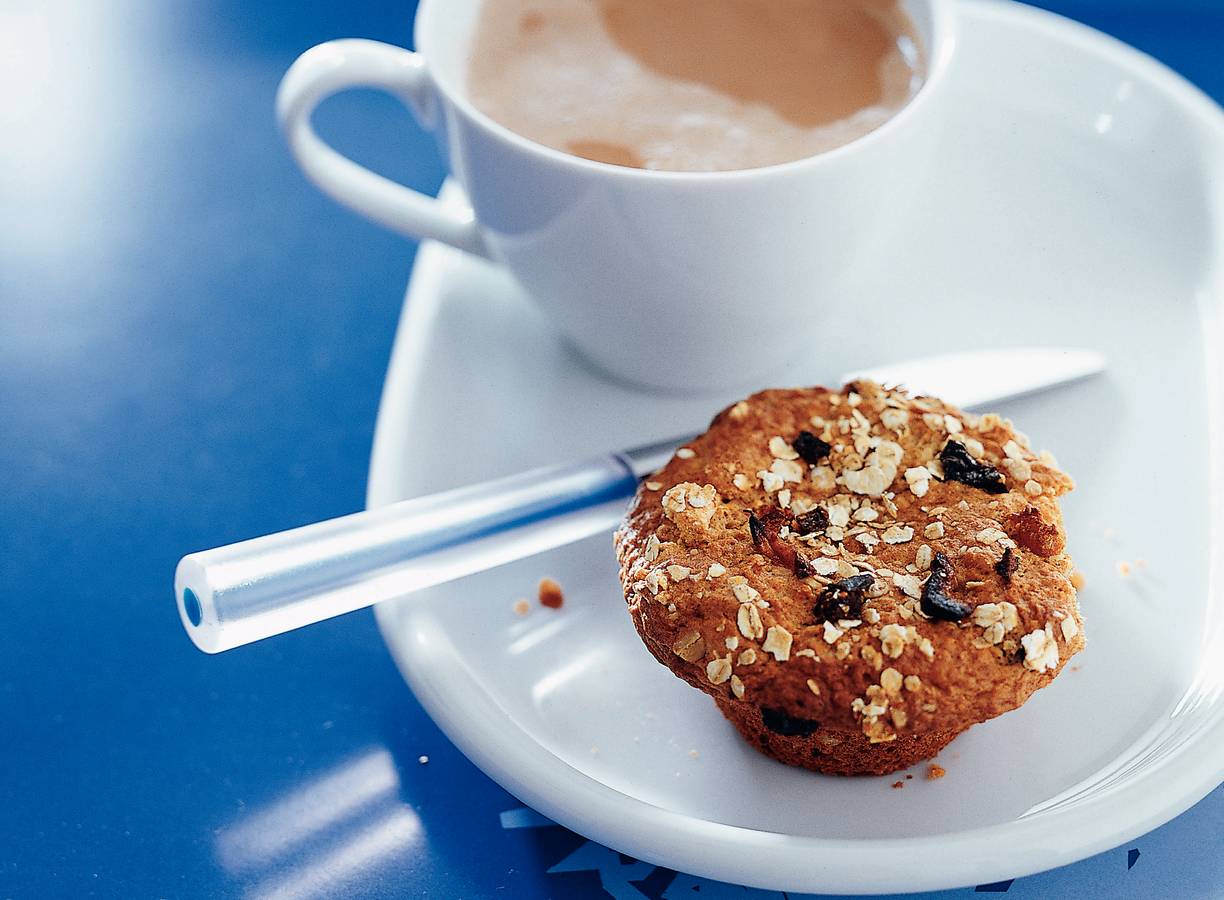 Volkoren tuttifrutti-muffins