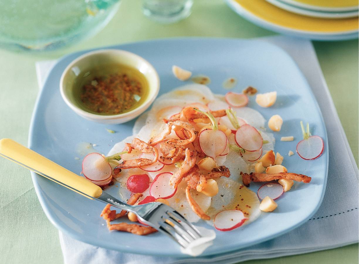 Pittige rettichsalade