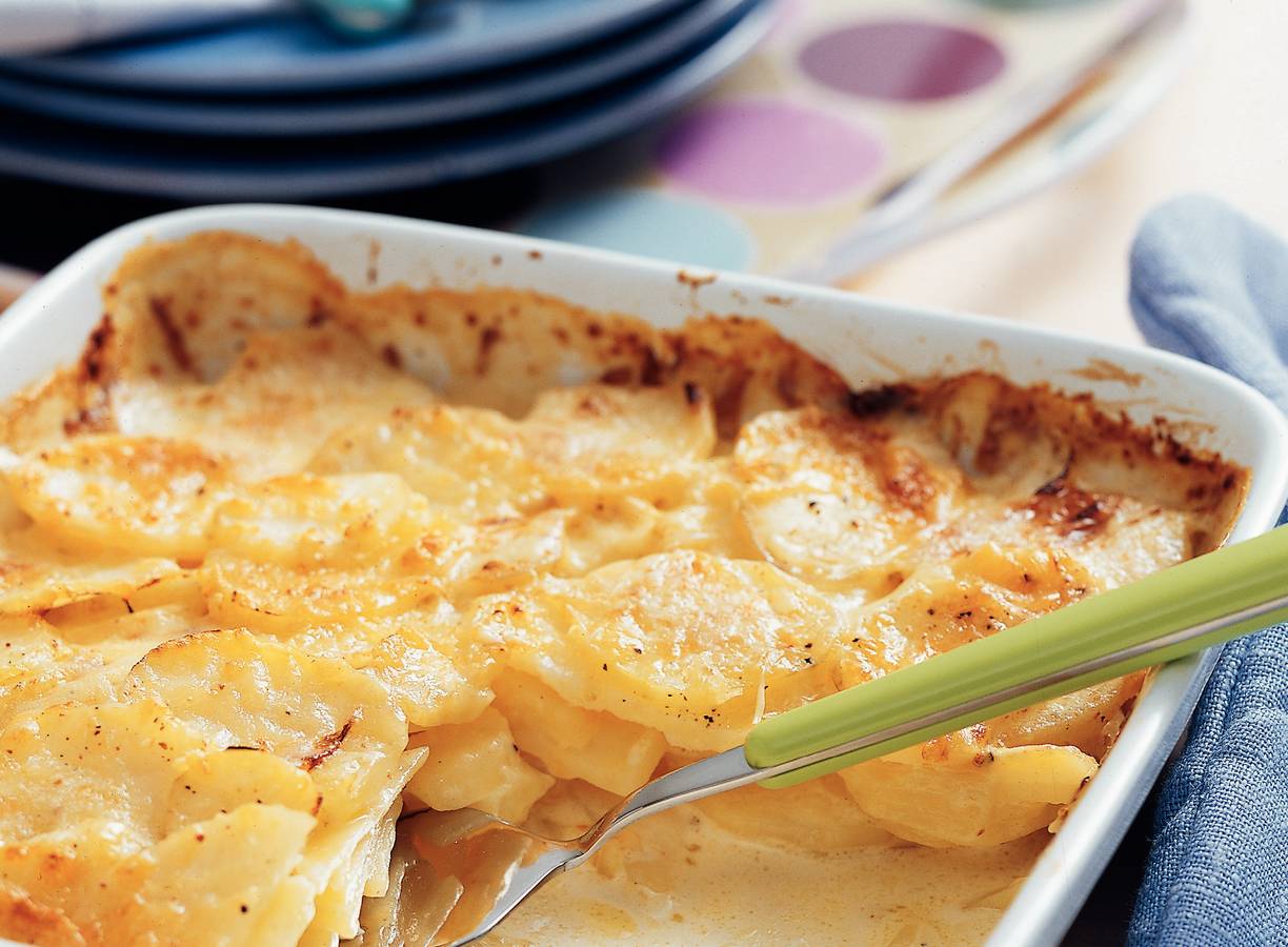 Aardappelgratin Uit De Airfryer Recept Allerhande Albert Heijn Belgi