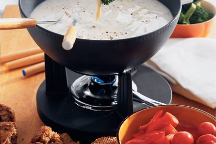 Geitenkaasfondue