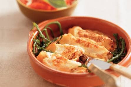 Cannelloni gevuld met zalm
