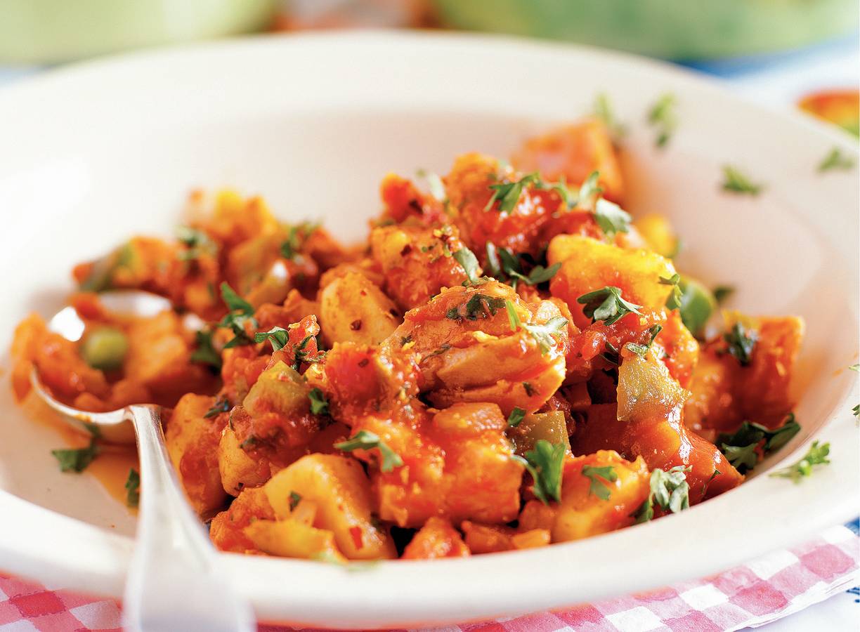 Marmitako - Stoofschotel met tonijn en paprika