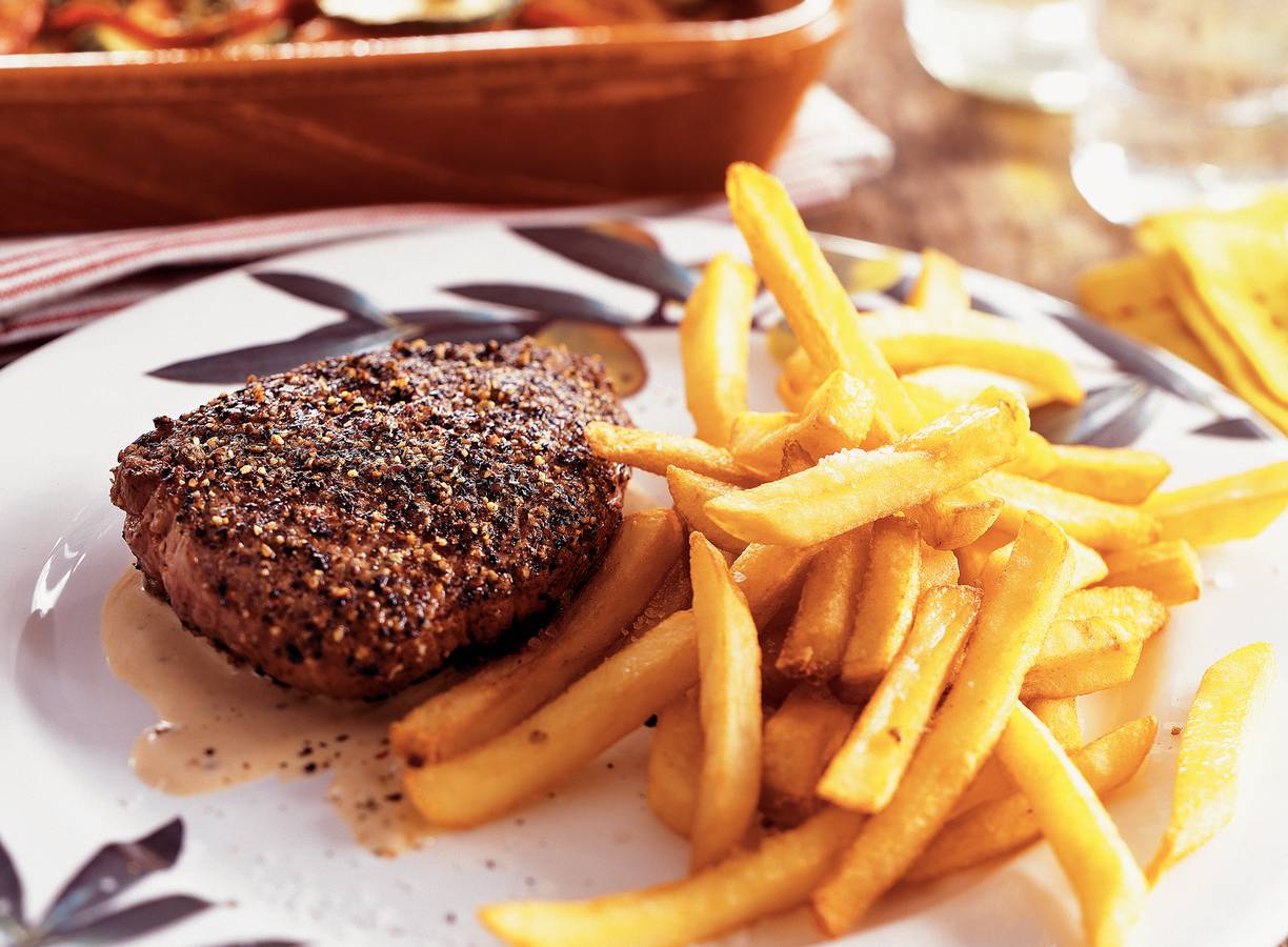 Steak au poivre - Biefstuk met peper
