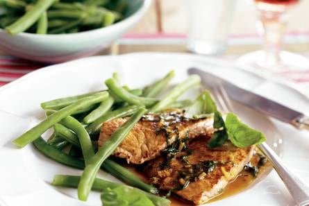 Scaloppine al limone - Kalfsschnitzels met citroen