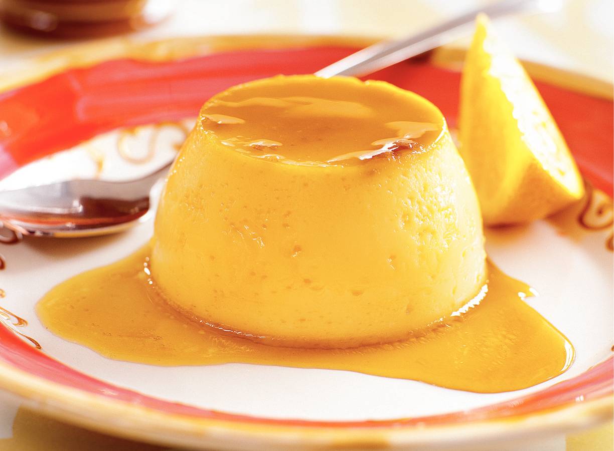 Pudim de laranja - Sinaasappelpudding