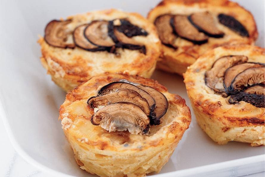 Aardappeltruffelgratins