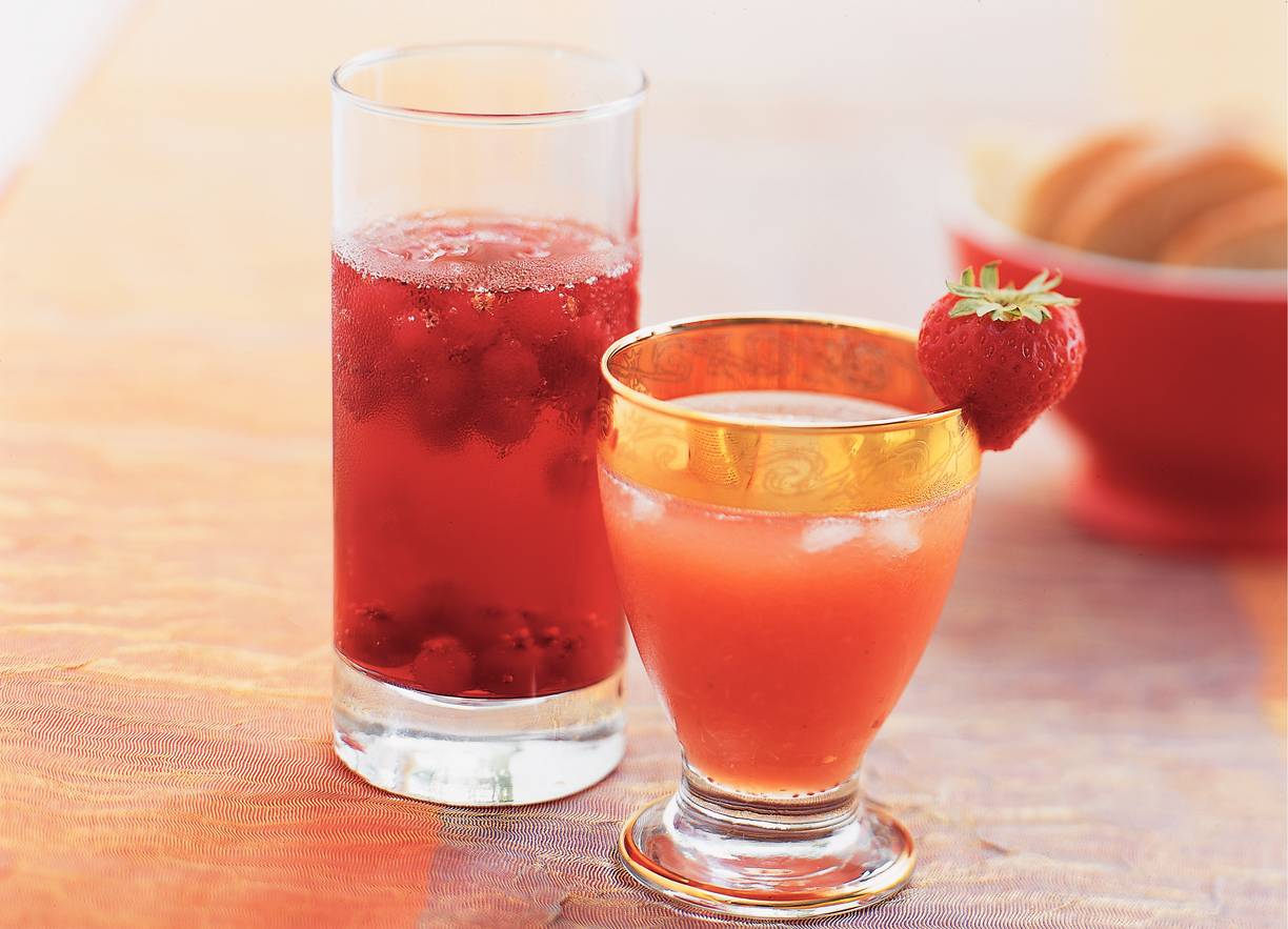 Cool Cranberry Breezer en Strawberry Daiquiri