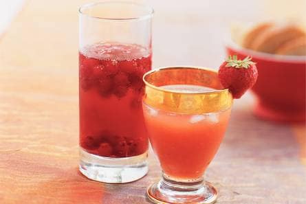 Cool Cranberry Breezer en Strawberry Daiquiri