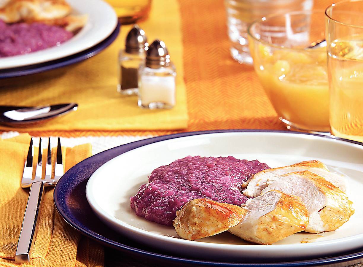 Rodekoolpuree