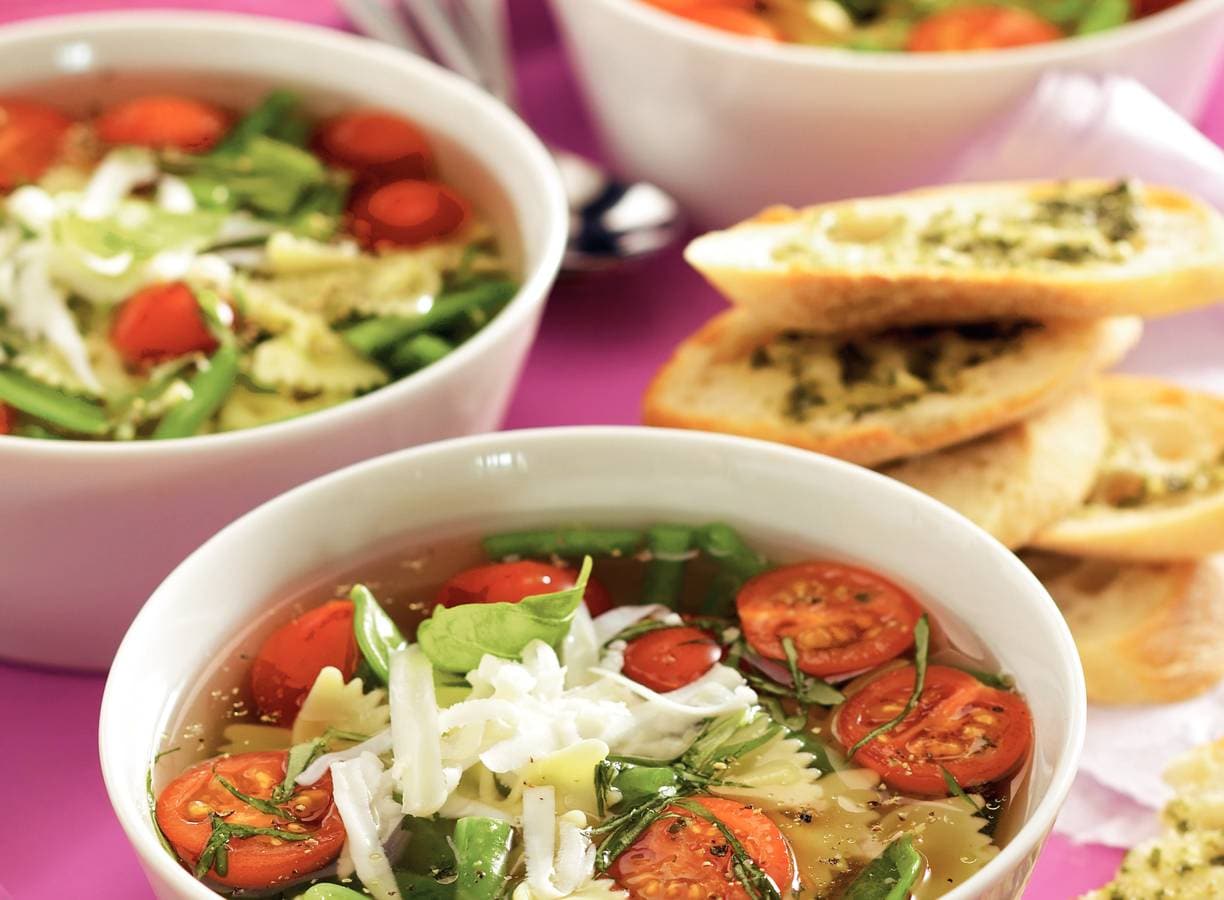 Lichte minestronesoep