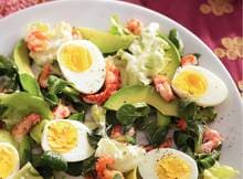 Feestbrunch op de planning? Deze chique, lichte salade is 100% zeker de eyecatcher op tafel. 