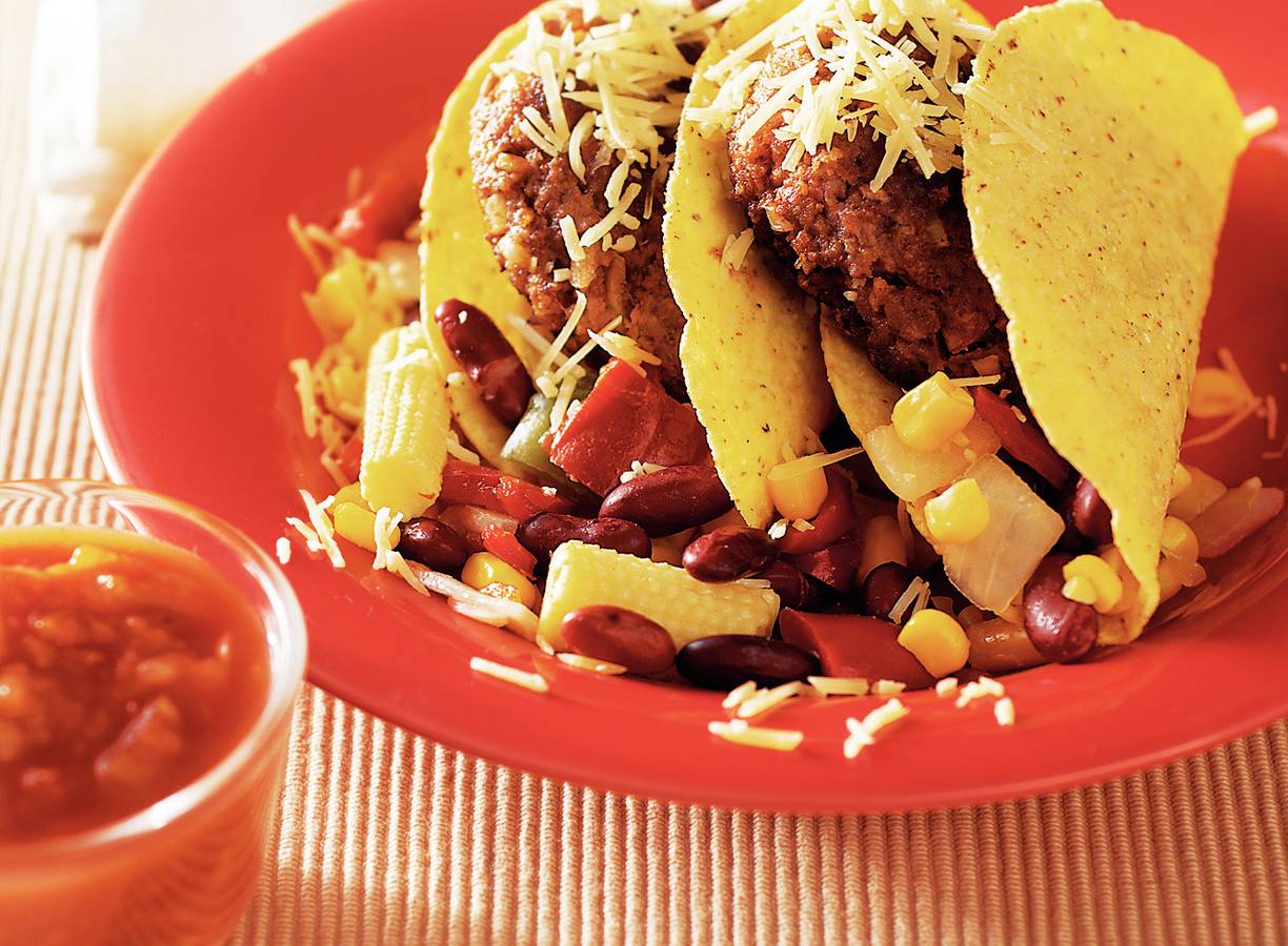 Mexicaanse tacoburgers
