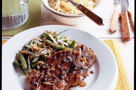 Schouderkarbonade in ketjapmarinade