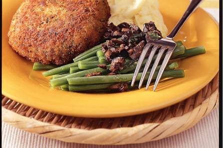 Groenteburgers met haricots verts