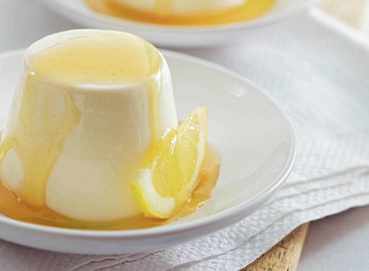Panna cotta met Griekse yoghurt