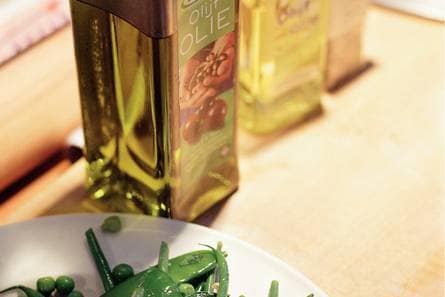 Groene-bonensalade met munt en sjalot
